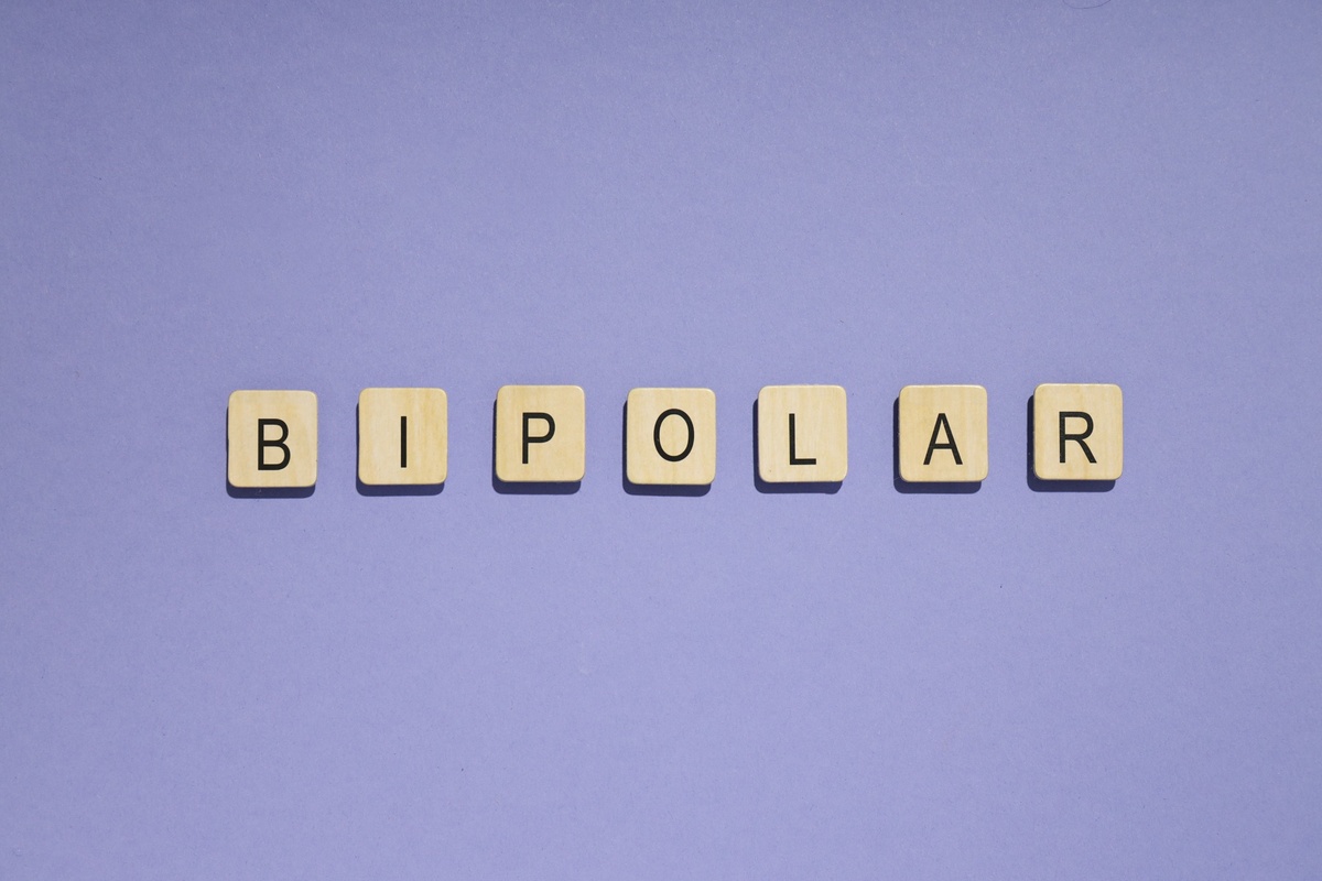 typography image that spells out bipolar